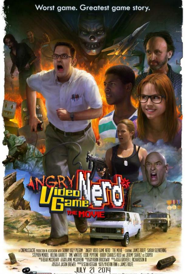 Злостный видеоигровой задрот: Кино / Angry Video Game Nerd: The Movie (2014) 